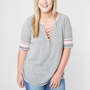 NWT buckle top